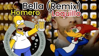 Bella Remix Wolfine  Loquillo X Homero ia cover [upl. by Witte]