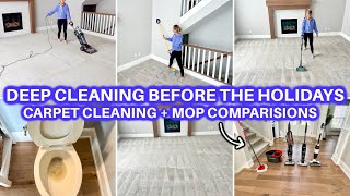 🥵 HOURS OF DEEP CLEANING  CLEAN WITH ME  CLEANING MOTIVATION  CARPET CLEANING  CLEANING HOUSE [upl. by Aldous]