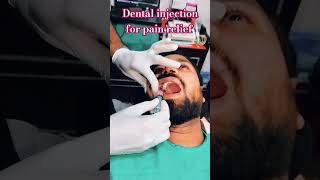 DENTAL injection for pain relief [upl. by Ppilihp]