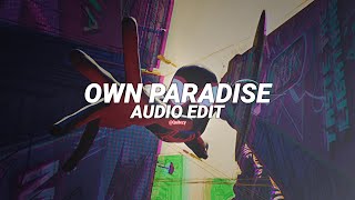 own paradise  lxaes edit audio [upl. by Ordnasela]