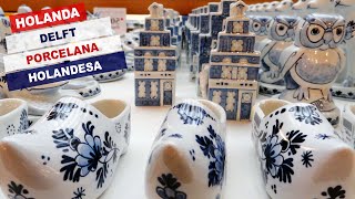 🇳🇱 Porcelana Holandesa Delft  Holanda PatriciaViaja [upl. by Assennej]