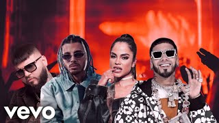 Anuel AA Rauw Alejandro Natti Natasha Farruko  La Química Video Oficial [upl. by Enilarak]