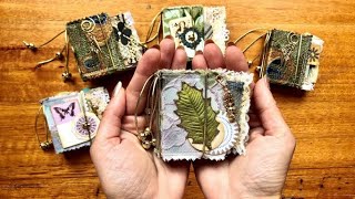 PocketMini Junk Journal Tutorial StepbyStep [upl. by Ainatnas]