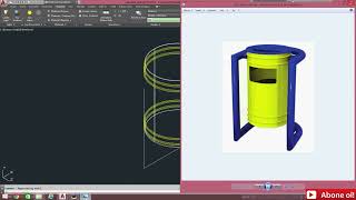 Autocad Dersleri Autocad 3d Tutorial For BeginnersAutocad Tutorial [upl. by Ardnekahs]