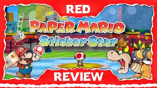 Paper Mario Sticker Star ULTIMATE Analysis  Red Review [upl. by Hisbe]