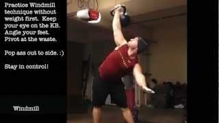 Heavy Kettlebell Complex 90 LB  41 KG Clean Press Windmill Turkish Get Up [upl. by Crotty377]