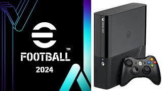 PES 24 Xbox 360 RGH  eFootball 24 XBOX 360 [upl. by Mommy]