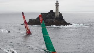 Fastnet Race in 201718 qualifying schedule  Volvo Ocean Race [upl. by Sprage]