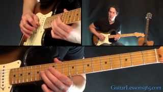 The Beatles  While My Guitar Gently Weeps Guitar Lesson  Solo [upl. by Namwen]