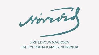 Gala wręczenia Nagród im Cypriana Kamila Norwida 2023 [upl. by Koral]