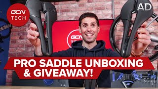 PRO Saddle Unboxing amp Giveaway  New Turnix Falcon amp Griffon Team Saddles [upl. by Dimmick684]