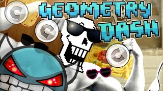 EPIC Papyrus Fight Bonetrousle  Geometry Dash Demon [upl. by Amberly]