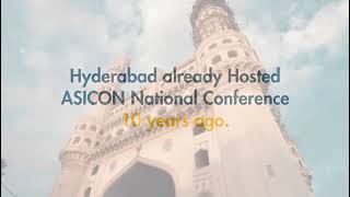 ASICON 2025 Promotional Video of Telangana State Chapter  Hyderabad [upl. by Luthanen]