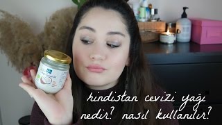 HİNDİSTAN CEVİZİ YAĞI  Nedir Nasıl Kullanılır [upl. by Coniah467]