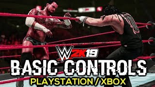 WWE 2K19 Basic Controls  Master the Ring Controls Breakdown [upl. by Doehne]