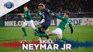 SKILL  GESTE TECHNIQUE  NEYMAR JR  PONTIVY vs PARIS SAINTGERMAIN [upl. by Nowtna]