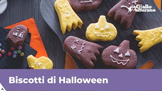 BISCOTTI DI HALLOWEEN FACILI E VELOCI [upl. by Marc340]