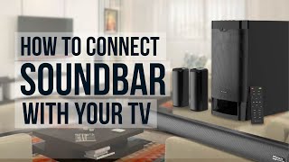 HOW TO Connect Zebronics Soundbars with your TV and other Devices [upl. by Hoffarth]