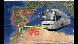 Spain Morocco Portugal by coach day 10 Bus 17 [upl. by Inger609]