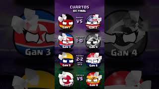 Cuartos de Final COLOMBIA vs PAÍSES BAJOS  MUNDIAL FEMENINO SUB20 2024 countryballs [upl. by Aurora]