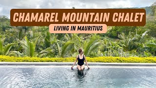 Chamarel Mountain Chalet  7 Colored Earth  4K Drone shot  mauritius travel [upl. by Atnoek]