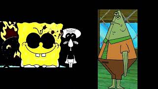 Parasitic SpongeBob vs flats the flounder [upl. by Bigler]