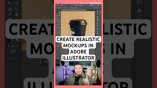 How to create realistic mockups in Adobe Illustrator [upl. by Shatzer]