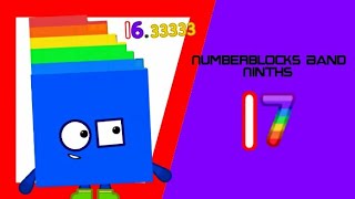 Numberblocks Band Ninths 17   New Design [upl. by Giacinta63]