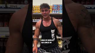 Cosa compro per fare la spesa in off season 💪🏻🛒 bodybuilding bodybuildingmotivation bodybuilder [upl. by Farhi213]