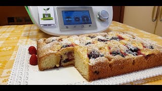 Torta di mele e frutti di bosco per bimby TM6 TM5 TM31 [upl. by Nellir]