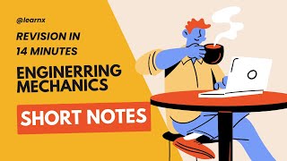 Engineering Mechanics  Short Notes  GATE  IES [upl. by Ulrich]