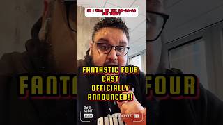 FANTASTIC FOUR CAST OFFICIALLY ANNOUNCED BY MARVEL FantasticFour MovieNews Marvel PedroPascal [upl. by Diana785]