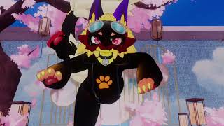 mmd random funny dance with my chibi novabeast [upl. by Bradney542]