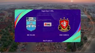 NK Osijek vs HNK Gorica  PES SHNL 2324 [upl. by Lot]