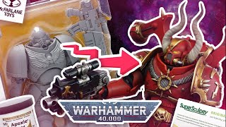 From Mcfarlane Primaris Action Figure to Warhammer 40000 Chaos Space Marine Sculpting and painting [upl. by Canfield]