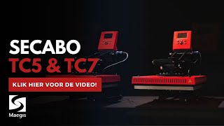 Secabo TC5 SMART and TC7 SMART heat presses [upl. by Colton]