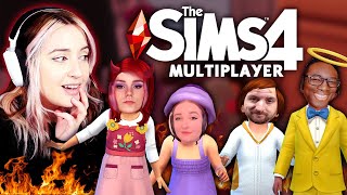 The Sims 4 with Multiplayer is absolutely unhinged your honour [upl. by Woodley]