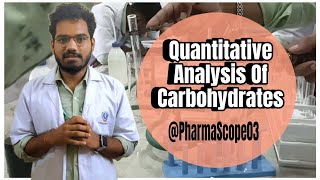 Quantitative Analysis Of Carbohydrates  Some Test Under Quantitative Analysis Of Carbohydrates [upl. by Iover]