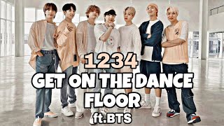 1234 GET ON THE DANCE FLOOR ftBTS  Btsdance Battle  Hindisong  Snowbedits [upl. by Artaed]