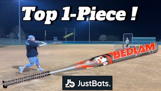 Worth Bedlam 1piece Softball Bat Review [upl. by Ahcrop]