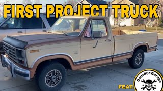 Introducing Our First Truck Project 1982 Ford F150 Bullnose [upl. by Senzer296]