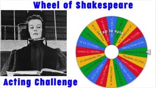 1019 Wheel of Shakespeare Challenge [upl. by Gabler]