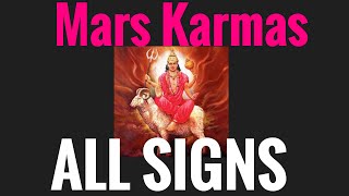 Mars in All Signs Vedic Astrology [upl. by Noryb]