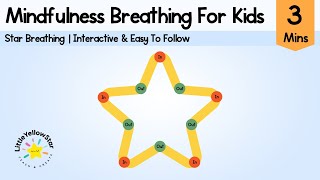 Star Breathing For Kids  Star Breathing Exercise For Kids  Calm Down Video For Kids [upl. by Ahsinrat]