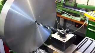 Astoba UW1 turning a real big workpiece [upl. by Anitnamaid34]