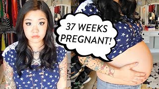 Pregnancy Update Dilation amp Preeclampsia Scare  37 Weeks Pregnant  HelloHannahCho [upl. by Watters]