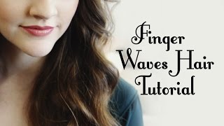 Finger Waves Hair Tutorial [upl. by Jer]