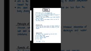 ORS  Oral Rehydration salt composition of Ors Pharmaceutical inorganic Chemistry B pharm [upl. by Amelita]