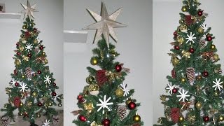 Fazendo Enfeites e Decorando a Arvore de Natal [upl. by Ruben160]