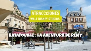 Así es la atracción Ratatouille de Disneyland Paris [upl. by Eshelman]